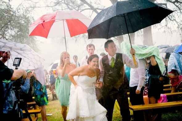 Boda en tiempos de lluvia