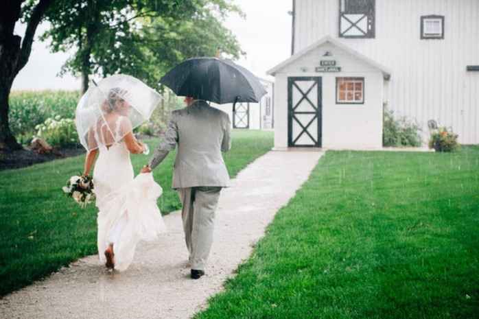 Boda en tiempos de lluvia