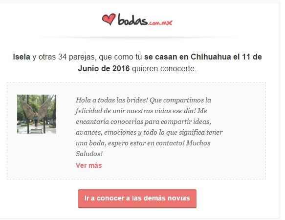 Novios que nos casamos en 