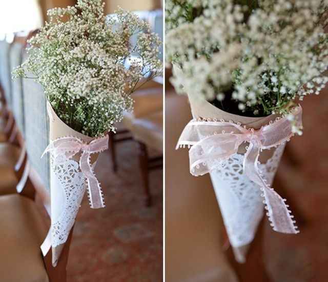 Decoración para las flores