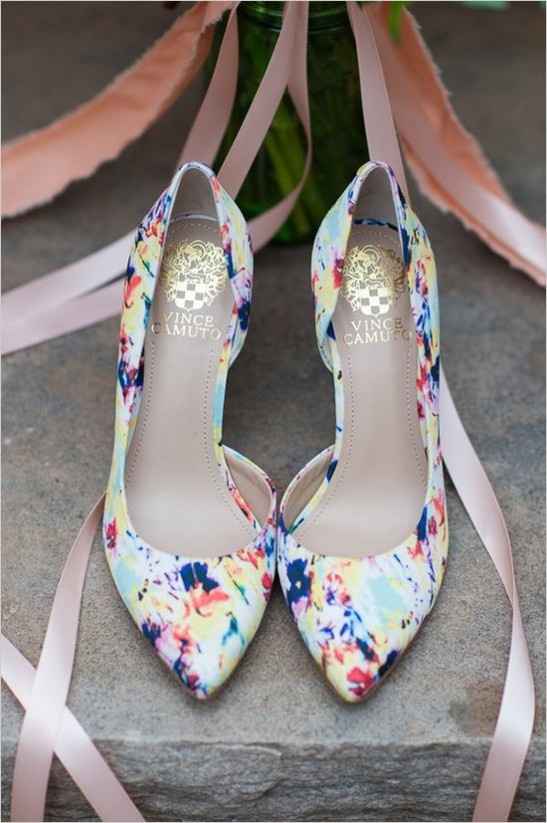 Zapatos de colores