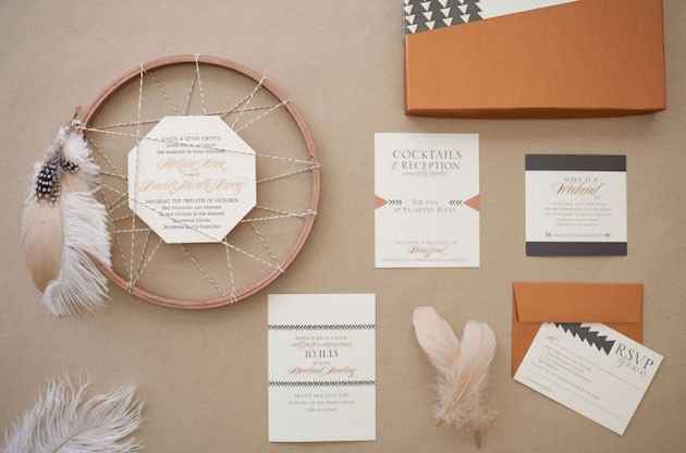 8. En las invitaciones