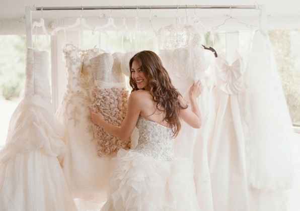¿Cuántos vestidos te probaste?