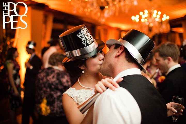 Ideas para una boda en Año Nuevo!