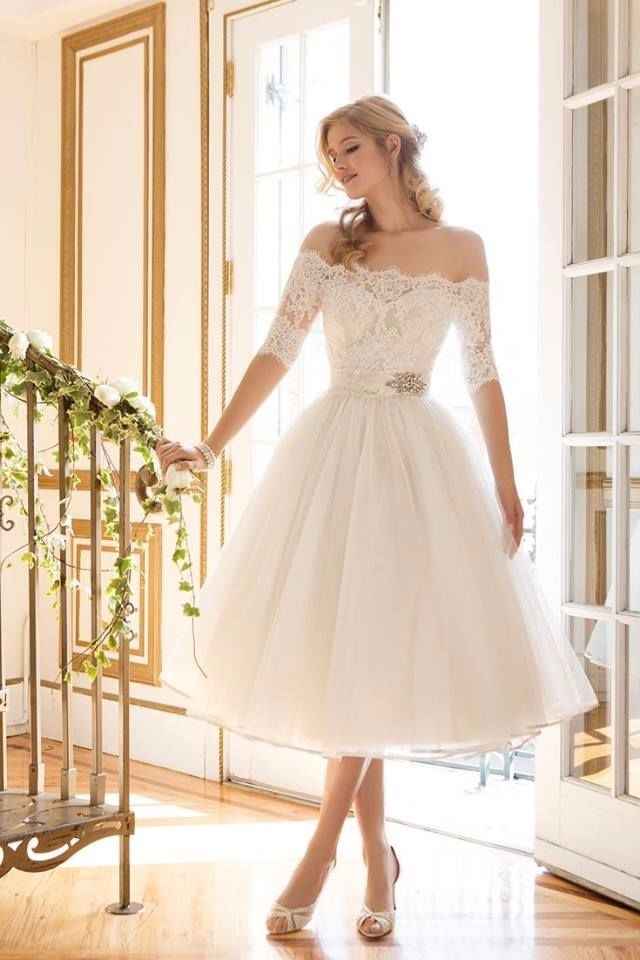 3 vestidos de novia cortos ¡vota por tu favorito!
