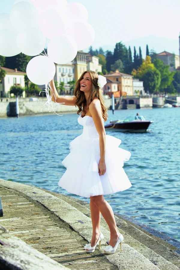 3 vestidos de novia cortos ¡vota por tu favorito!