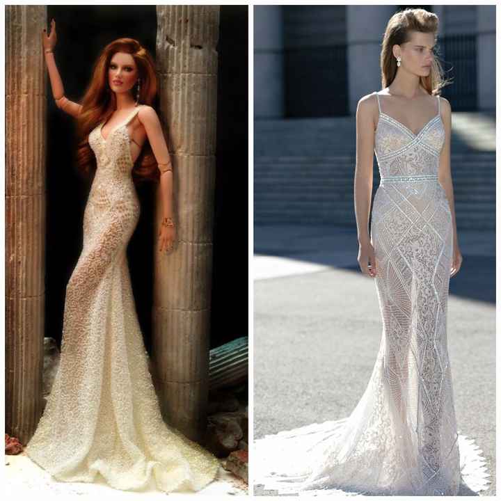 Tu vestido de novia inspirado en Barbie: ¿cuál eliges?