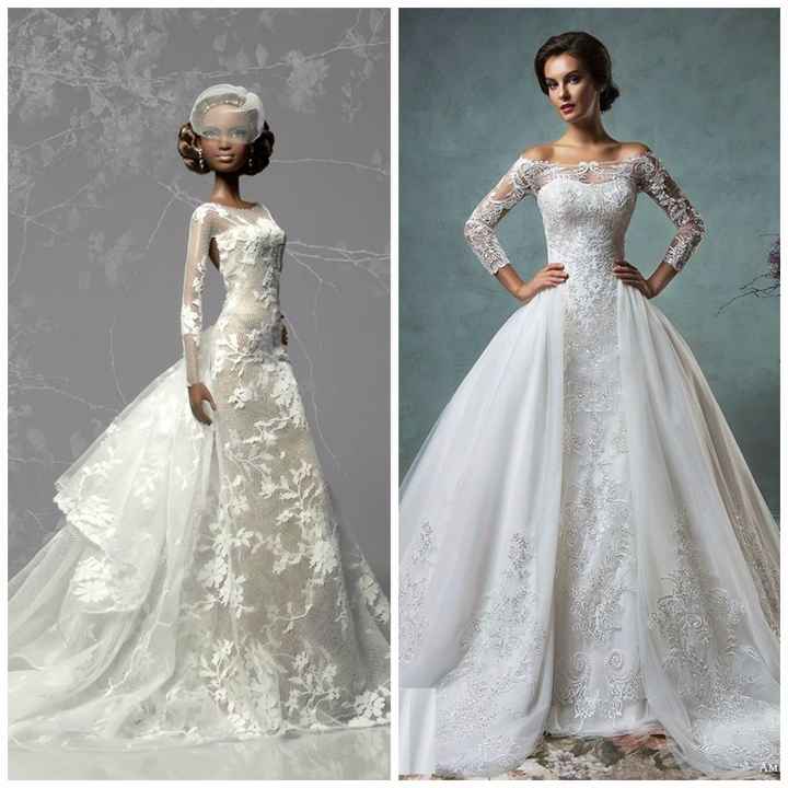 Tu vestido de novia inspirado en Barbie: ¿cuál eliges?