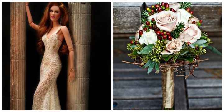 Tu ramo de novia inspirado en Barbie: ¿cuál eliges?