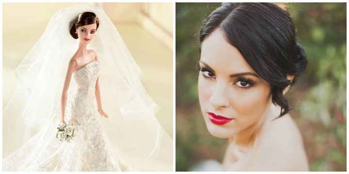 Tu maquillaje de novia inspirado en Barbie: ¿cuál eliges?
