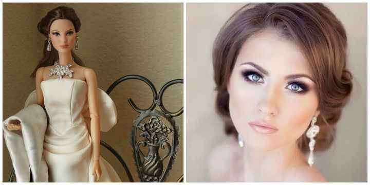 Tu maquillaje de novia inspirado en Barbie: ¿cuál eliges?