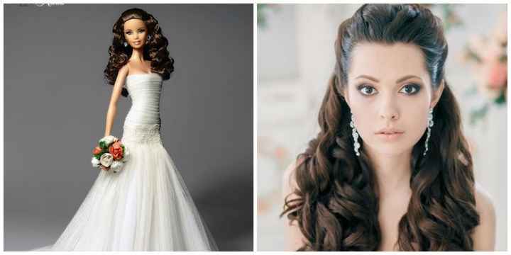 Tu peinado de novia inspirado en Barbie: ¿cuál eliges?