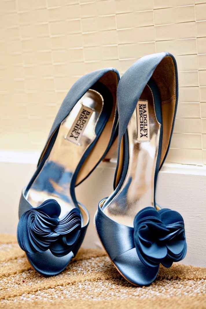 Zapatos azules