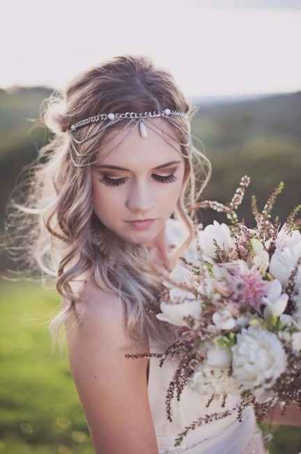 ¿Eres una novia tradicional? - Peinado