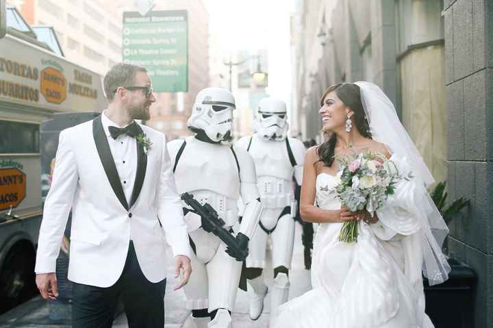 Boda estilo Star Wars