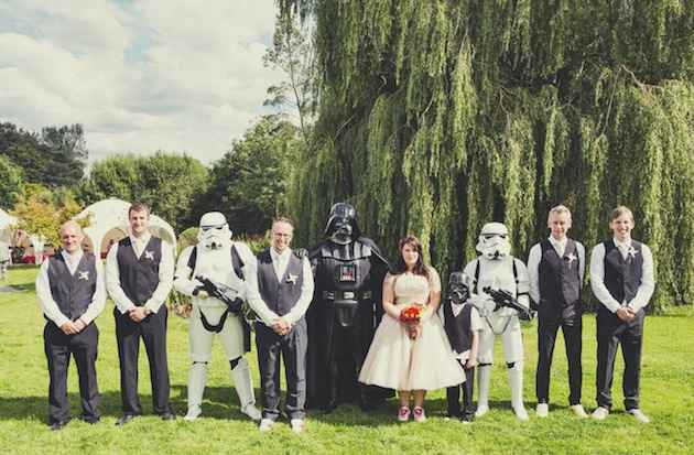 Boda estilo Star Wars