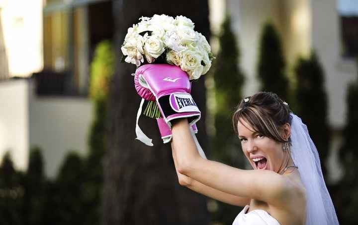¿Te ha tocado el ramo en alguna boda?