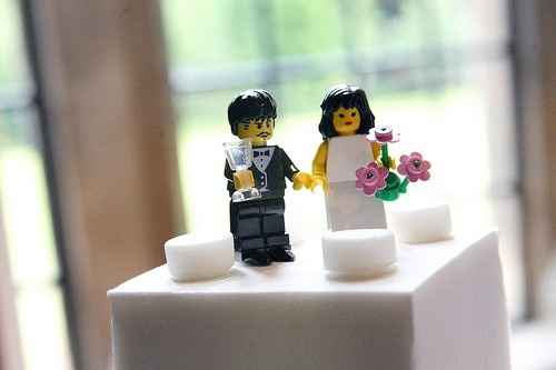 10 muñecos originales para tu pastel de boda