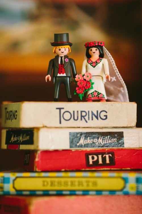 10 muñecos originales para tu pastel de boda
