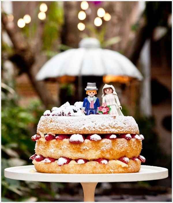 10 muñecos originales para tu pastel de boda