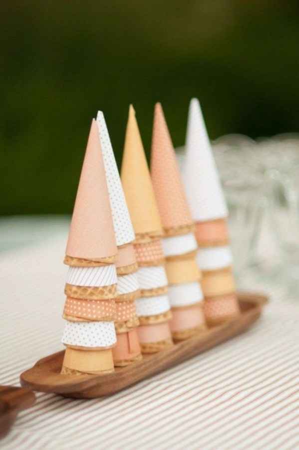Barra de helados en tu boda