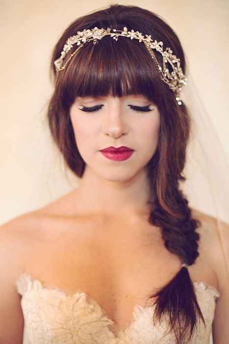 ¿Cómo imagina tu novio tu maquillaje de novia?