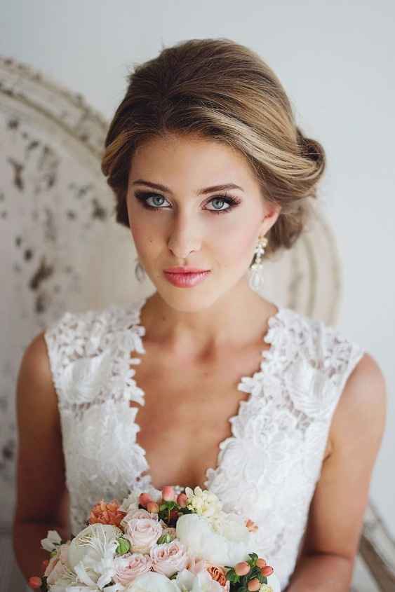 ¿Cómo imagina tu novio tu maquillaje de novia?