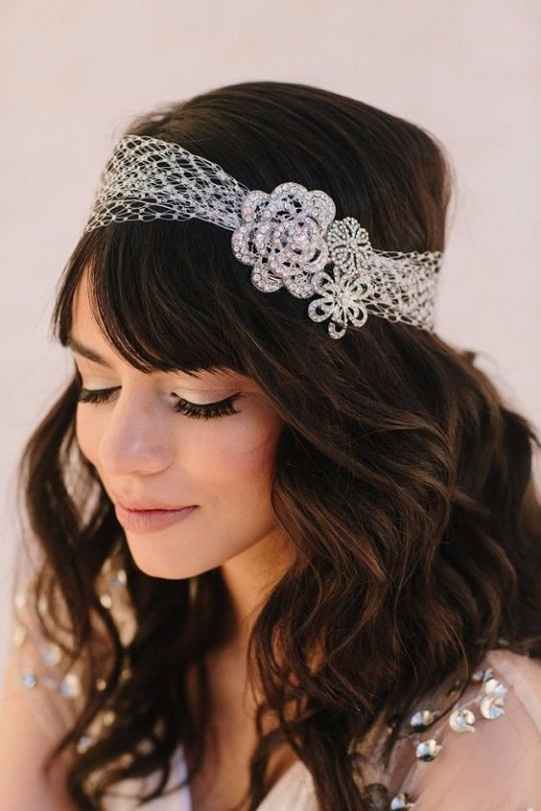 ¿Cómo imagina tu novio tu tocado de novia?