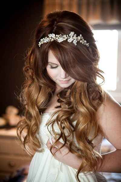 ¿Cómo imagina tu novio tu tocado de novia?