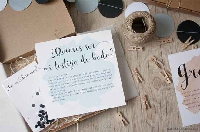 ¿Quiénes serán tus testigos?