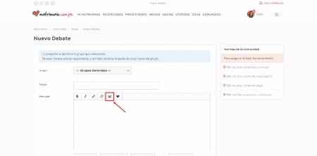 Subir fotos desde la compu