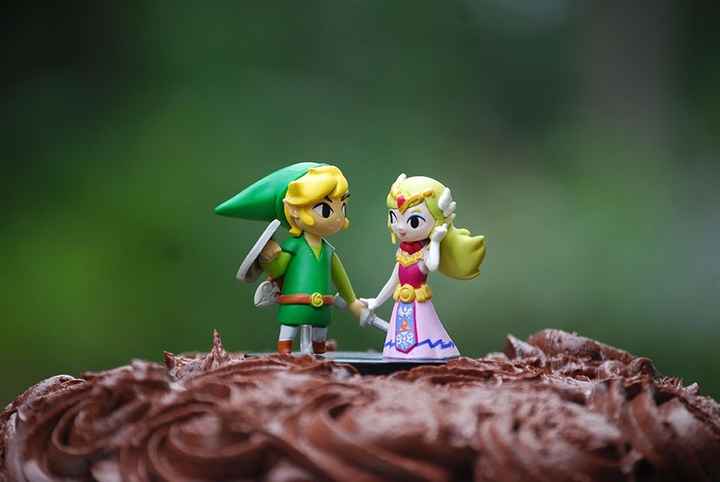 Cake topper Legends of Zelda