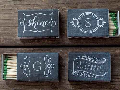 Cajas de cerillos DIY