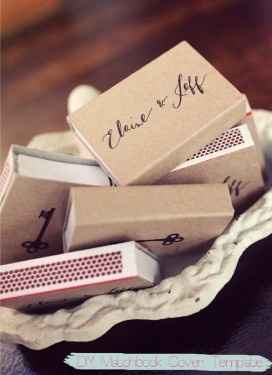 Cajas de cerillos DIY