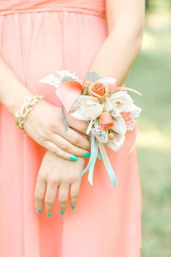 Corsages para las damas de honor ¡vota por tu favorito!