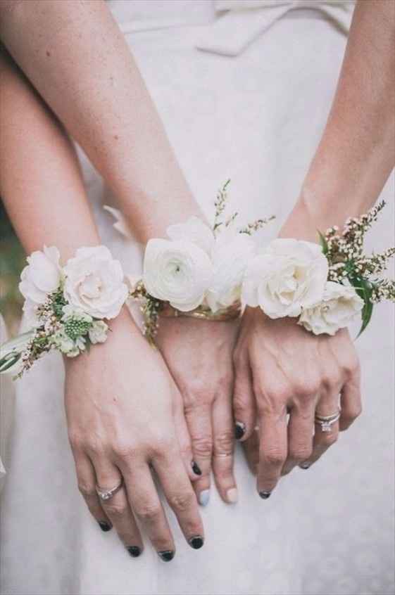 Corsages para las damas de honor ¡vota por tu favorito!