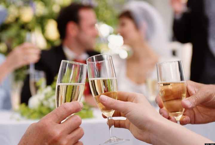 ¿Quién dirá el brindis en tu boda?