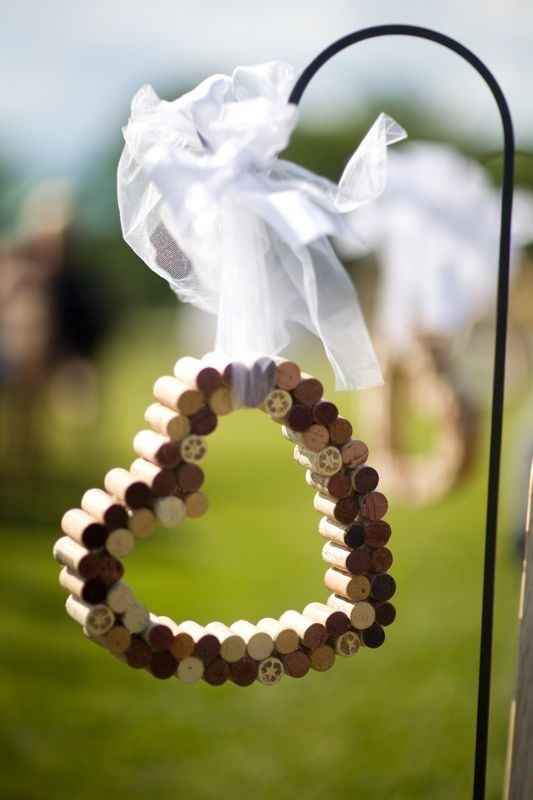 Ideas para tu boda con corchos