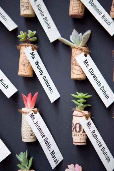 Ideas para tu boda con corchos