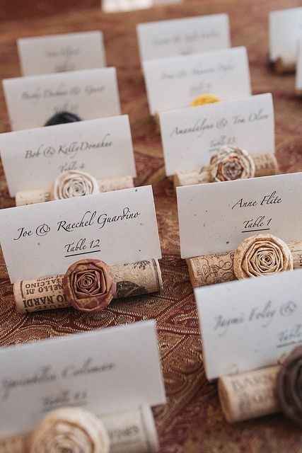 Ideas para tu boda con corchos
