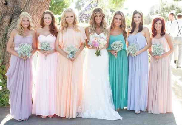 ¿Cómo escogiste el look de tus damas?