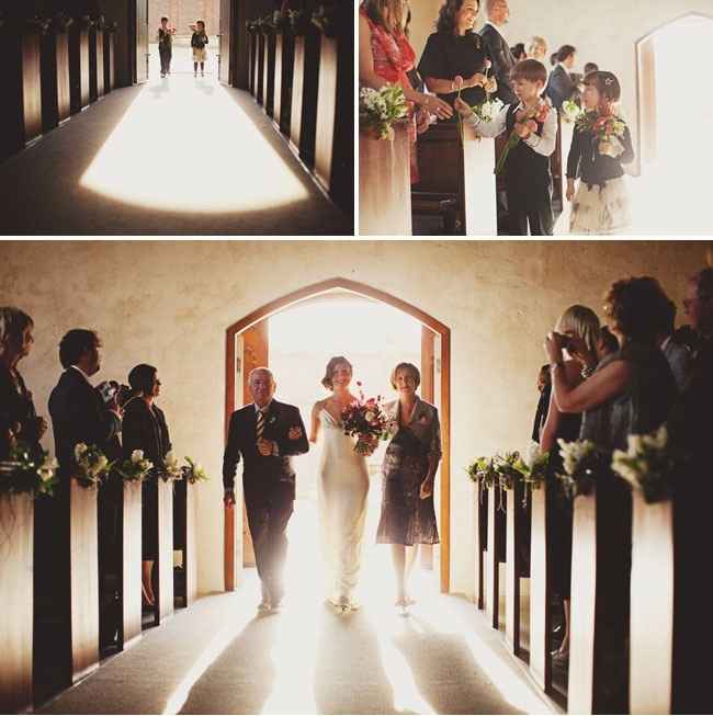 ¿Entrarás sola o acompañada a la iglesia?