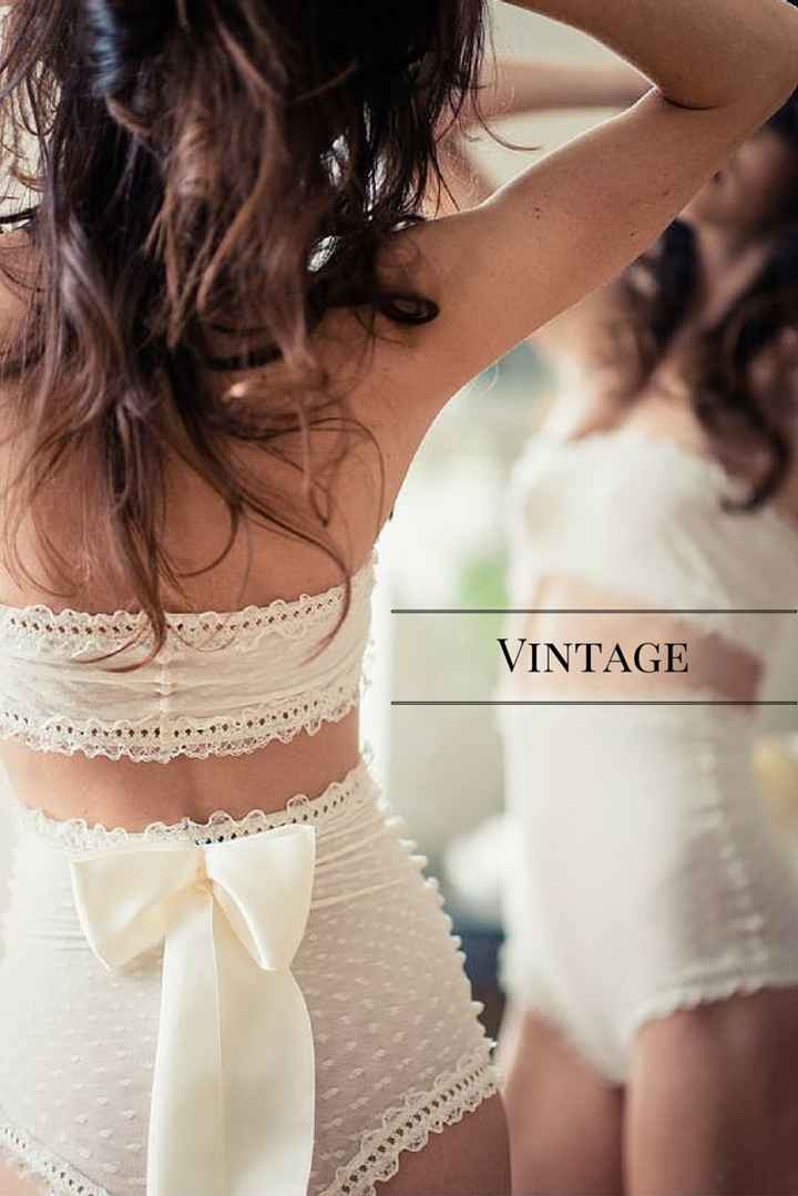 Conjunto vintage