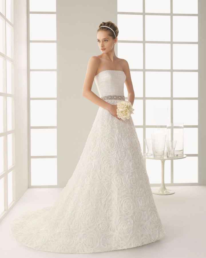 4 vestidos de novia corte evasé ¿cuál eliges?