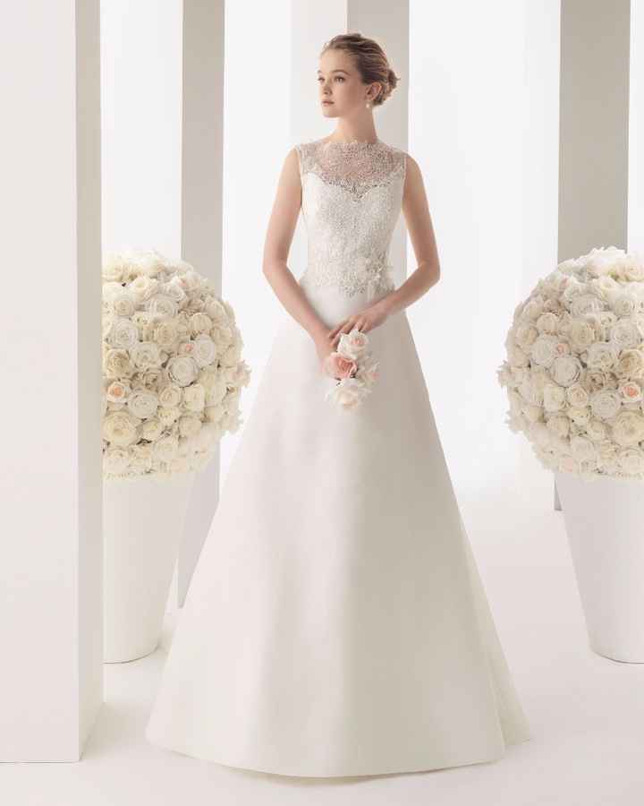 4 vestidos de novia corte evasé ¿cuál eliges?