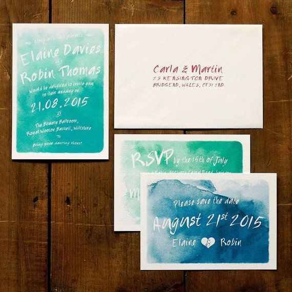 10 invitaciones para boda en la playa ¿cual prefieres?