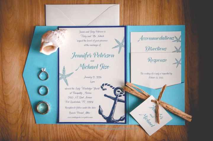 10 invitaciones para boda en la playa ¿cual prefieres?