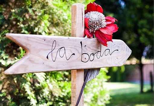 ¿Tendrás señalamientos de boda?