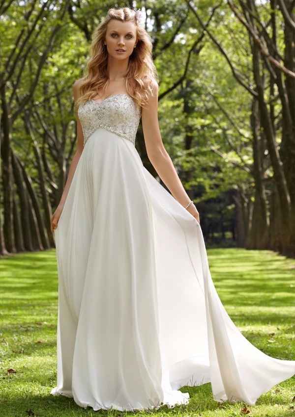 4 vestidos de novia corte imperio ¿cuál es tu favorito?