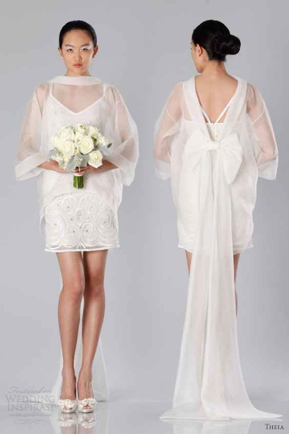 6 vestidos cortos con cola ¡vota por tu favorito!